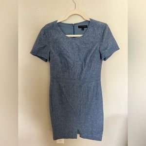 Banana Republic Blue Wool Dress